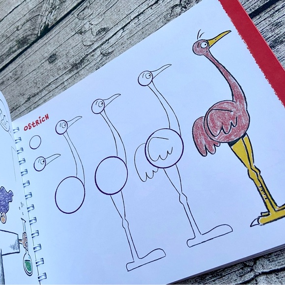 NWT. Drawing Shape by Shape Guide book for kids. Learn how to draw with shapes - Picture 6 of 14